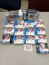 1x Genuine HP 02 Light Magenta Color Original Ink Printer Cartridge Charity picture