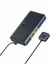 Anker USB 3.0 HDMI KVM Switch, 5 Ports, Supports 4K@60Hz, Gray picture
