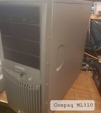 HP Compaq ProLiant ML310 Server Pentium HDDs 640Meg Server 2003 picture
