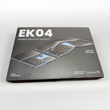 ProtoArc EK04 Wireless Ergonomic Split Keyboard & Number Pad Blue Bluetooth picture