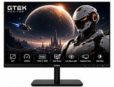 GTEK F2212 22in FHD 120Hz 1ms VA Gaming Monitor Adaptive-Sync VESA HDMI VGA picture