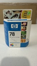 Genuine HP 78 Tri-Color Ink Cartridge New/Unopened In-box picture