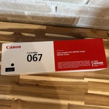Canon Genuine 067 Black Toner Cartridge Compatible with Canon Laser Printers picture