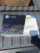 HP 641A C9722A Yellow Toner Cartridge Genuine LaserJet 4600 4610 4650 New Sealed picture