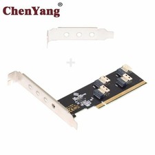 Chenyang Four Slimline SFF-8654 4X 4 NVME to PCIE Express 3.0 4.0 Raid Adapter picture