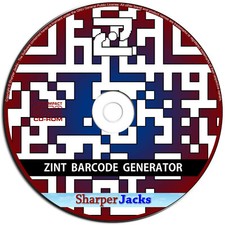 NEW & Fast Ship Zint Barcode Generator QR Code Creator Software - Linux Disc picture