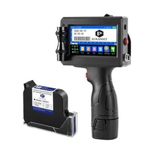 E15-1 Handheld Inkjet Printer - 1 Inch Print Height with ER521 Black Ink Cart... picture
