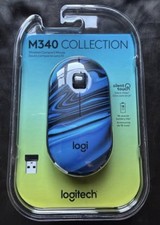 Logitech M340 Collection Wireless Mouse – Blue – New picture