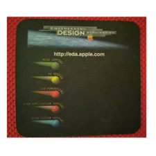 VINTAGE RARE Apple Computer Internal Employee Mousepad EDA CAD Engineering Promo picture