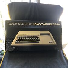 Texs Instruments TI-99/4A Vintage Home Computer W/ Cables, In Box Nice picture