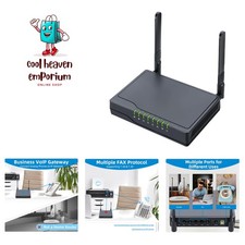 Versatile VoIP Adapter with AP Mode - Connect Analog Phones & Fax Seamlessly picture
