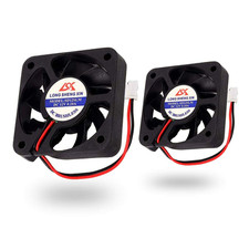 2 PCS 50mm x 50mm x 10mm Brushless Cooling Fan, ICSTATION DC 12V Cooling Fan 501 picture