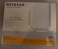 NEW Netgear WGR614 Wireless-G Internet Broadband Router & 4-Port Switch SEALED picture