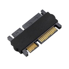 New SATA 22Pin Male to 22Pin Male Adapter Connector Components Fittings picture
