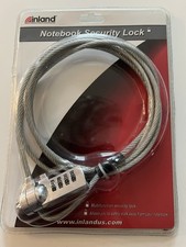 Genuine Inland Notebook / Laptop 3 Digit Combination Security Lock picture