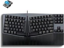 Perixx PERIBOARD-335BL Wired Ergonomic Mechanical Compact Keyboard - Low-Profile picture