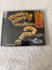 Phonics Alive 4 Grammar PC CD ROM NIP Brand New Sealed Quick Mind Vtg Software picture