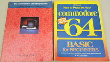 (2) Commodore 64 Books Programming How to Program BASIC Beginners Encyclopedia picture