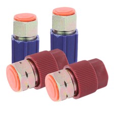 4PCS/Set R1234yf to R134a Adapter Ac Retrofit Kit R134a Adapter Ac Fitting picture
