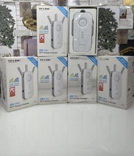 LOT of 6 TP-LINK RE450 Wi-fi Range Extender AC1750 Lot Bundle Used (E) picture