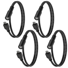 8.6 Inch 20AWG DC 5.5x2.1mm Female to Micro USB Male Power Cable 5V LED Camera picture