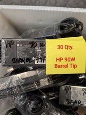 Lot Of 30X Genuine HP 90W Laptop Charger Adapter Big Barrel Tip  (7.4mm) w/Cords picture