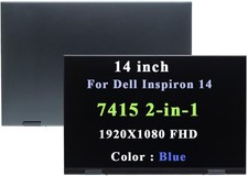 Complete Dell Inspiron 7415 2-in-1 Touch Screen LCD Display Top Panel Assembly picture