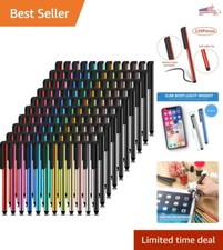 Universal Slim Stylus Pen - 120 Pieces - 12 Colors, iPad iPhone Samsung Tablet picture