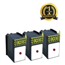 3PK 793-5 (Flourescent Red) Ink Cartridge Compatible for Pitney Bowes DM100i picture