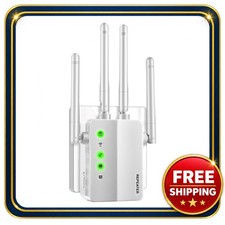 WiFi Extender Dual Band 1200Mbps Signal Booster for Home picture