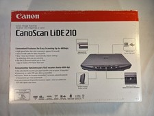 New Canon CanoScan LiDE 210 Flatbed Scanner USB Color Image picture