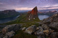 Landscape norway nature rocks Custom Gaming Mat Desk picture