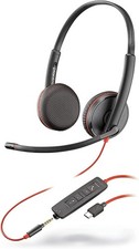Poly Blackwire 3225 Stereo Headset + USB-C/A Adapter TAA picture