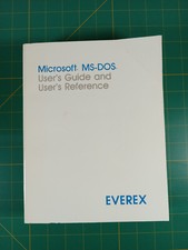 Vintage 1988 Everex Microsoft MS-DOS v3.3 User Guide Operating System Reference picture