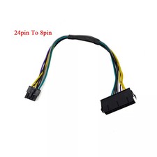 New For DELL Optiplex 3020 7020 9020 T1700 ATX Power Supply Cable 24pin to 8pin picture