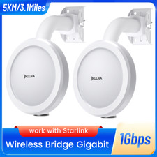 Wireless Bridge with Bracket 5KM Wireless Network Bridge Point to Point 1200Mbps picture