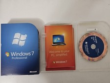 Microsoft Windows 7 Professional 32/64 Bit Full Version for Windows (FQC-00129) picture