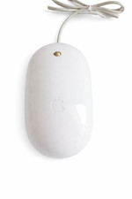 Apple A1152 Original Wired USB Optical Mighty Mouse Emc No 2058 picture