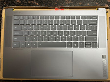 5CB1P85686 NEW GENUINE Lenovo Yoga Slim 7 15ILL9 Palmrest Keyboard Touchpad US picture