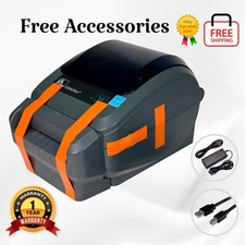 Zebra GX420d Direct Thermal Label Printer Cutter USB Serial 1 YR WARRANTY picture