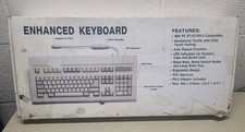 VINTAGE IBM Compatible Keyboard -  NEW NEVER USED IN BOX - NOS picture