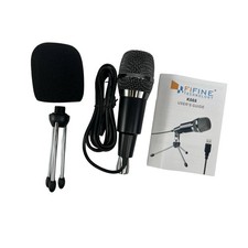 NEW Fifine Technology K668 USB Microphone With Tripod Stand & User Guide picture