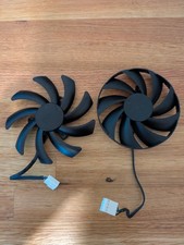 2x Replacement MINI PC CPU Fan For Minisforum HX90 HX90M HX90G DC12V NEW picture