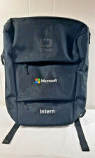 OGIO Sprint Microsoft Intern Black Laptop Backpack Zipper Closure picture