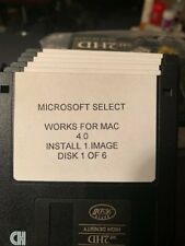 Vintage Microsoft Select Programing Discs (6 Diskettes) picture