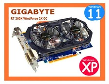 RETRO XP ✅Win-11✅GIGABYTE R7 260X WindForce OC ✅2GB GDDR5 Graphics Card ✅ Legacy picture
