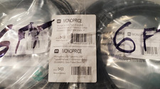 10-Pack MONOPRICE 5433 2.0 USB Cable 6ft Black Cord Gold Plated Factory Sealed picture