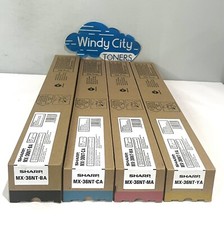 Sharp MX-36NT Toner Cartridge Set CMYK Genuine For MX 2610 2640 3110 3610 3640 picture