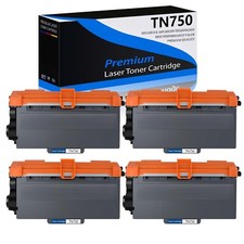 1-4PK High Yield TN750 TN720 Toner for Brother DCP-8110DN HL-5440D MFC-8510DN picture