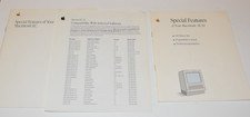 2 vintage 1990 Apple Macintosh LC SE/30 Special Features 030-3461-A & 030-3519-A picture